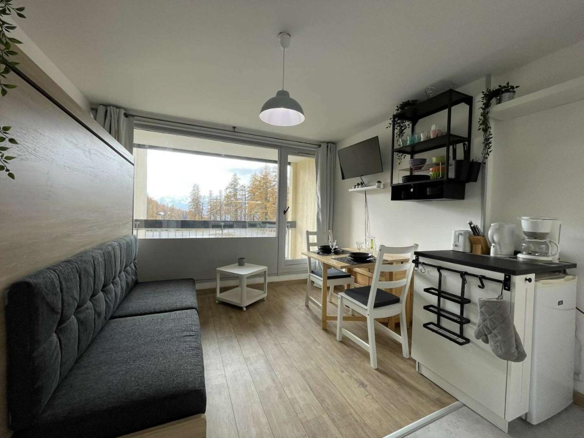 Studio Renove Au Pied Des Pistes, Balcon Ouest, 4 Couchages A Montgenevre - Fr-1-330D-129 Dış mekan fotoğraf