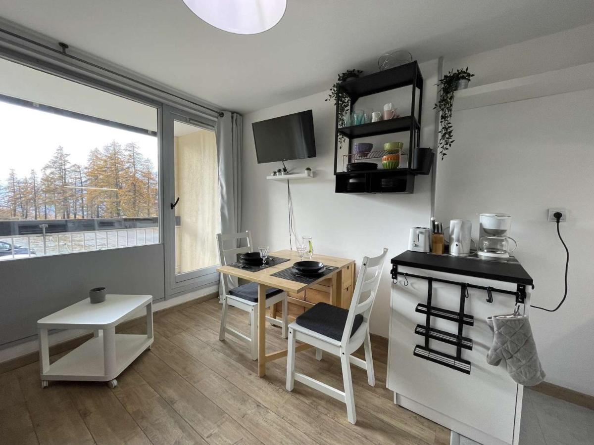 Studio Renove Au Pied Des Pistes, Balcon Ouest, 4 Couchages A Montgenevre - Fr-1-330D-129 Dış mekan fotoğraf