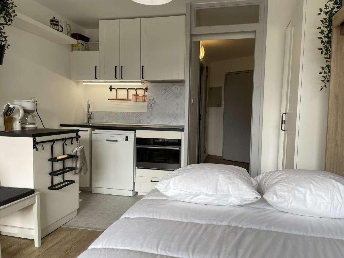 Studio Renove Au Pied Des Pistes, Balcon Ouest, 4 Couchages A Montgenevre - Fr-1-330D-129 Dış mekan fotoğraf